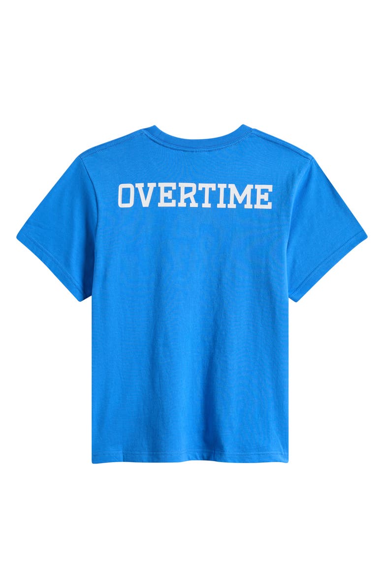 OVERTIME Kids' Classic Logo Graphic T-Shirt, Alternate, color, Electric Indigo