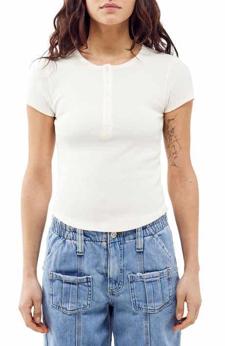 BDG Urban Outfitters Rib Henley T-Shirt