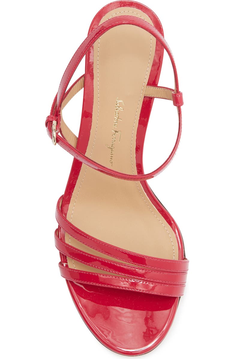 FERRAGAMO Idwige Sandal, Alternate, color, Red
