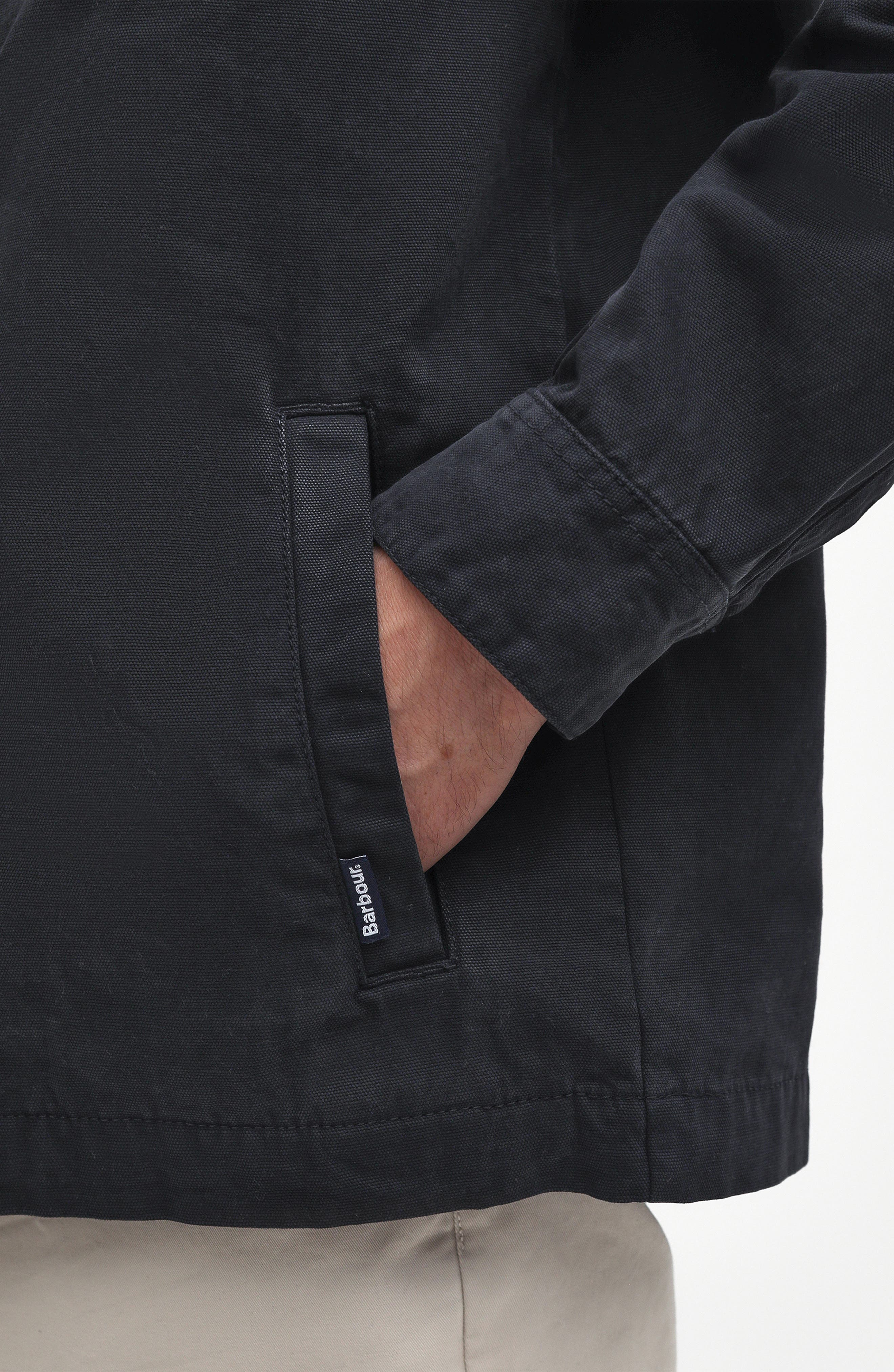 Washed Button-Up Overshirt - image 4