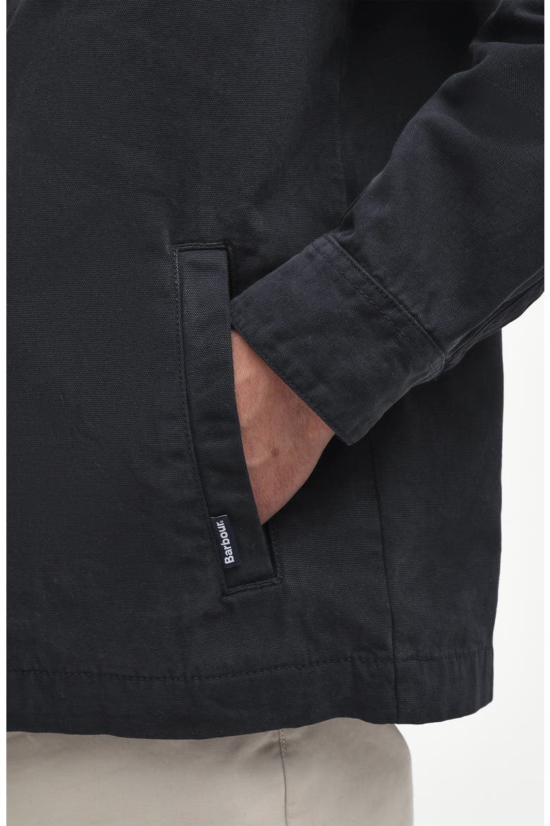 Washed Button-Up Overshirt, Alternate, color, NAVY