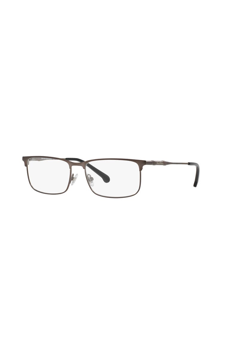 55mm Rectangle optical glasses, Main, color, Grey