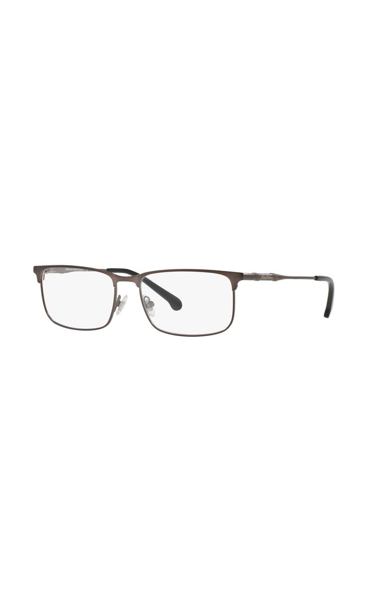 Brooks Brothers 55mm Rectangle optical glasses, Main, color, Grey