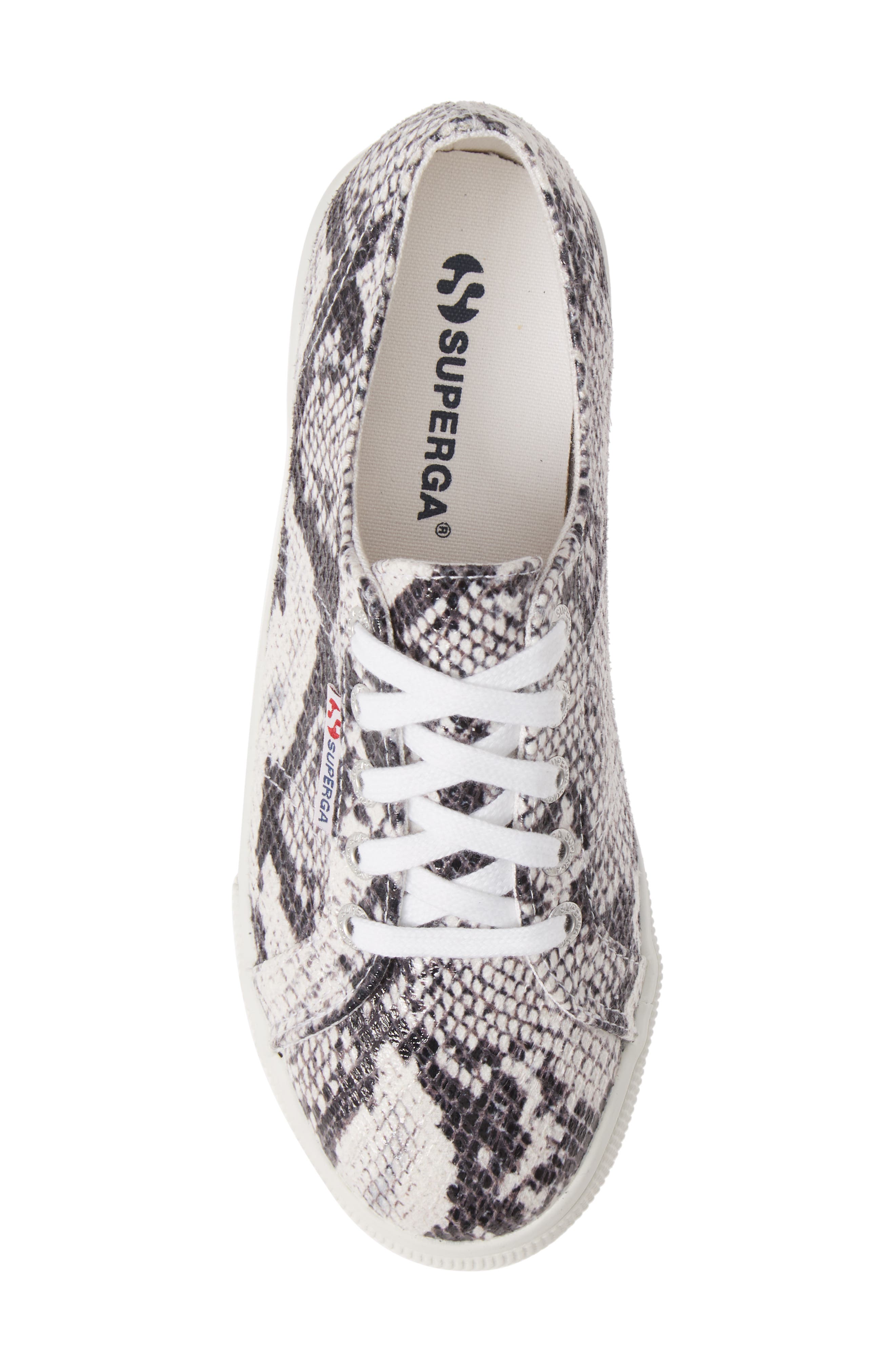 Superga 2750 Fancotw Snake Print Sneaker, Alternate, color, 