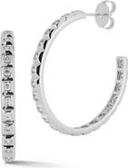 GLAZE JEWELRY Cubic Zirconia Hoop Earrings