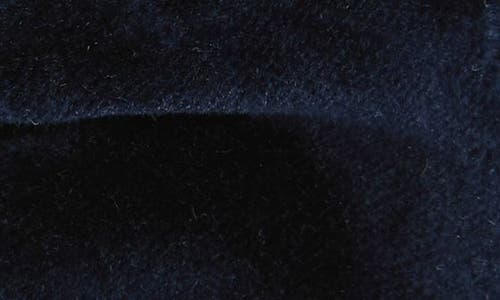 Ralph Lauren Purple Label Pre-tied Cotton Velveteen Bow Tie In Blue