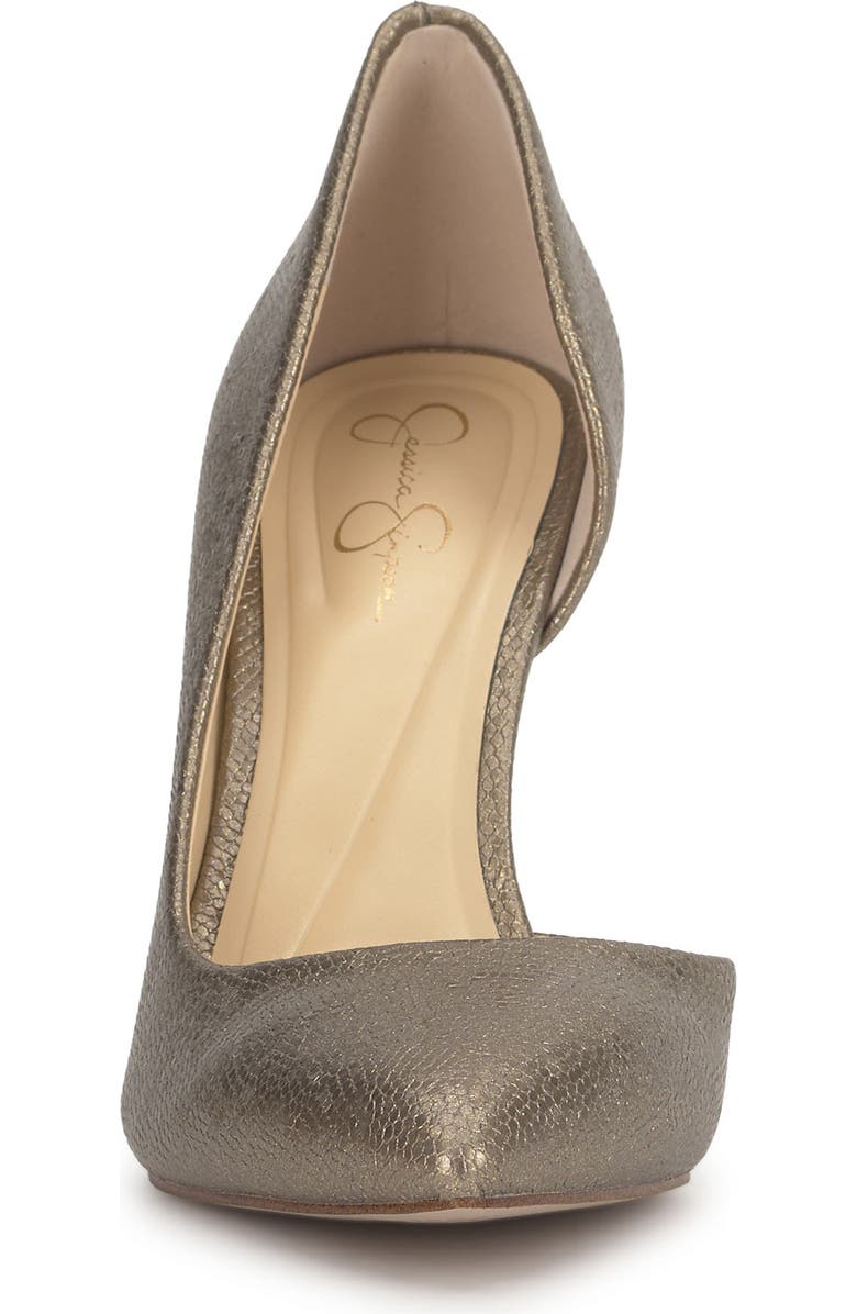 Jessica Simpson Prizma 8 Half d'Orsay Pump, Alternate, color, Bronze