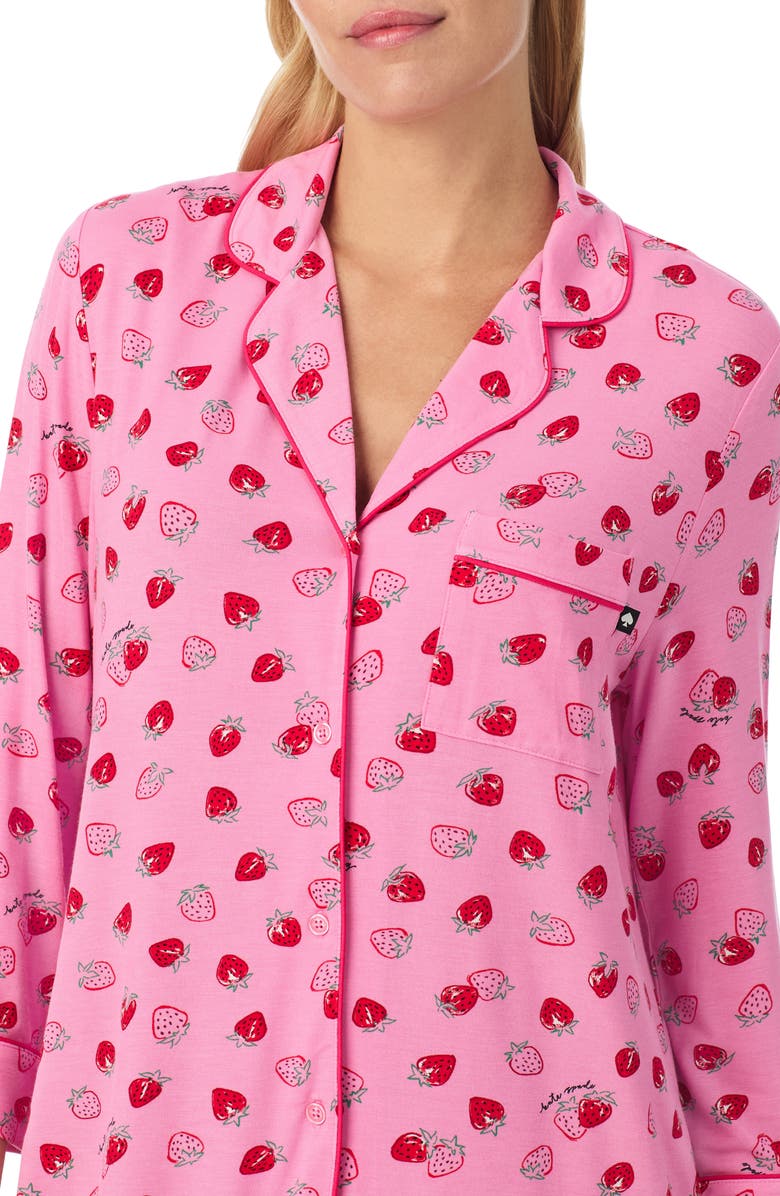 Kate Spade New York print sleepshirt, Alternate, color, 
