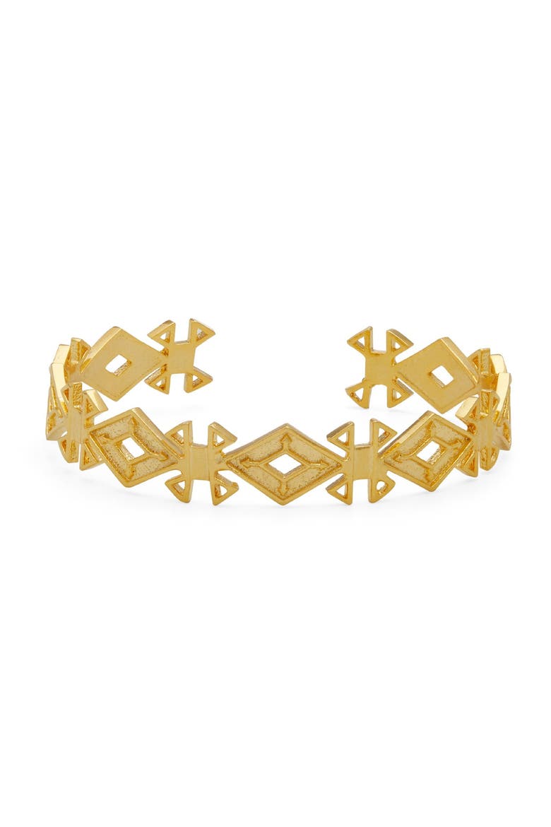 SAFA BRACELET, Alternate, color, Gold Plated