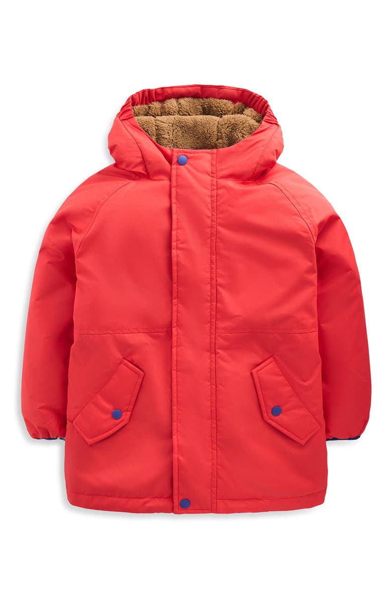 Kids' Fleece Lined Jacket, Main, color, GEMSTONE RED
