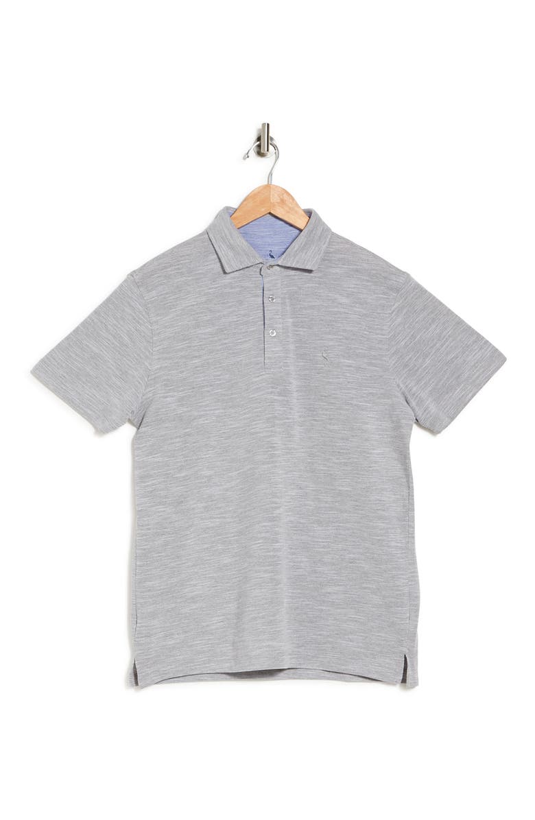 TailorByrd Melange Slub Polo Shirt, Alternate, color,