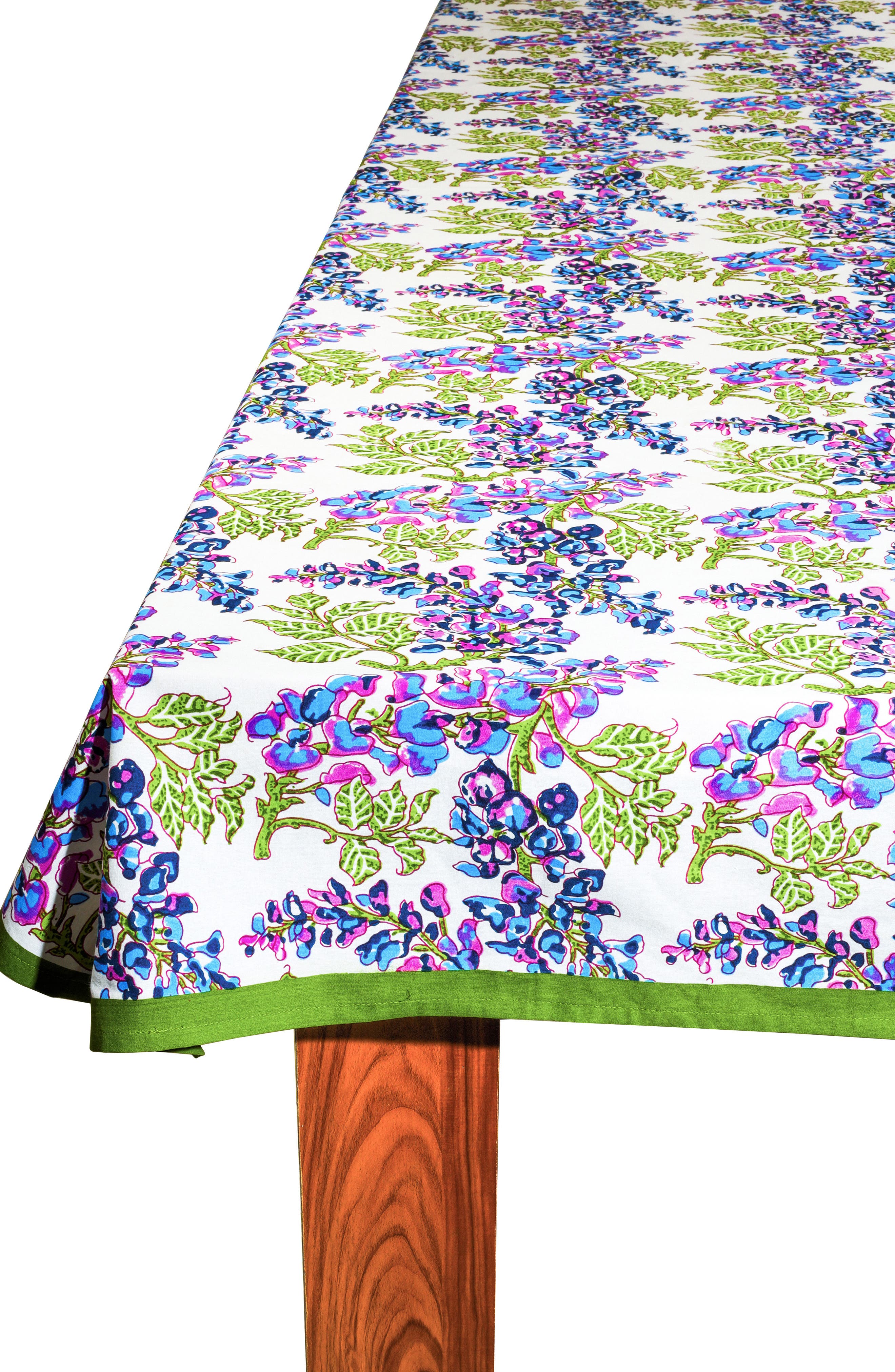 Tiramisu Print Cotton Tablecloth