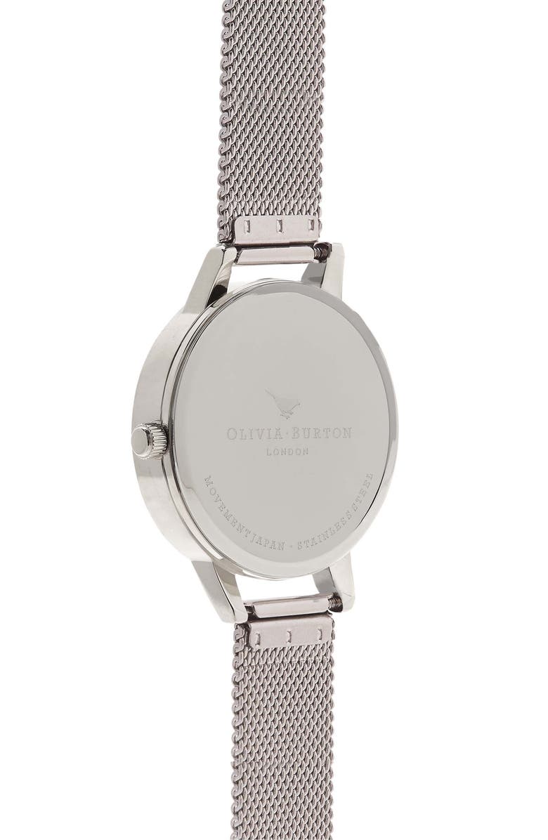 Olivia Burton Mesh Strap Watch, 30mm, Alternate, color,