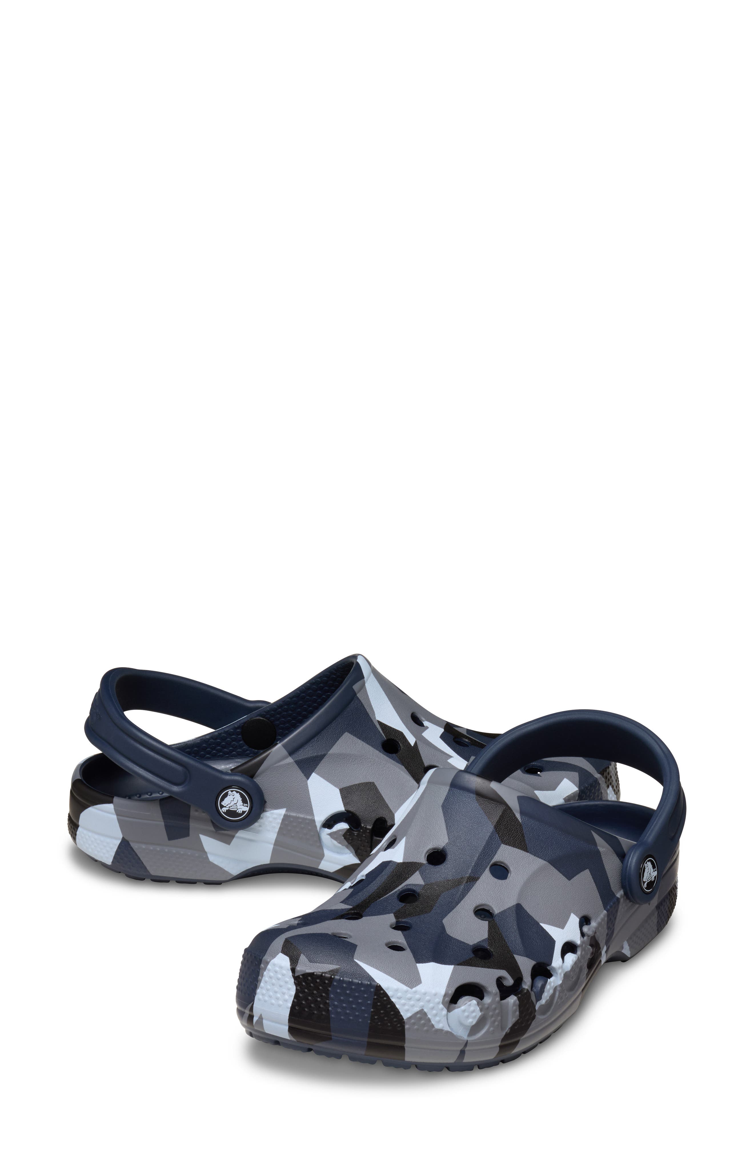 Baya Seasonal Printed Clog, Alternate, color, NAVY/ MULTI