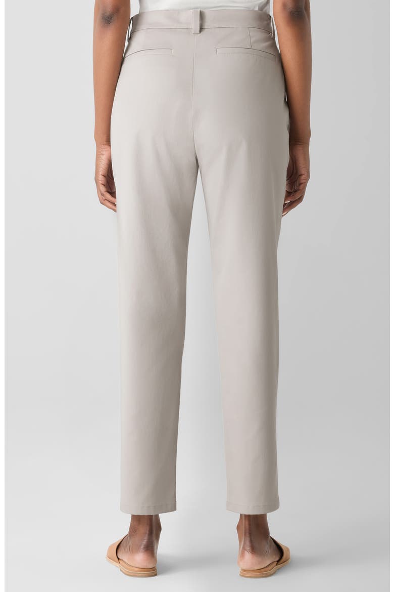 High Waist Ankle Tapered Pants, Alternate, color, CHALK