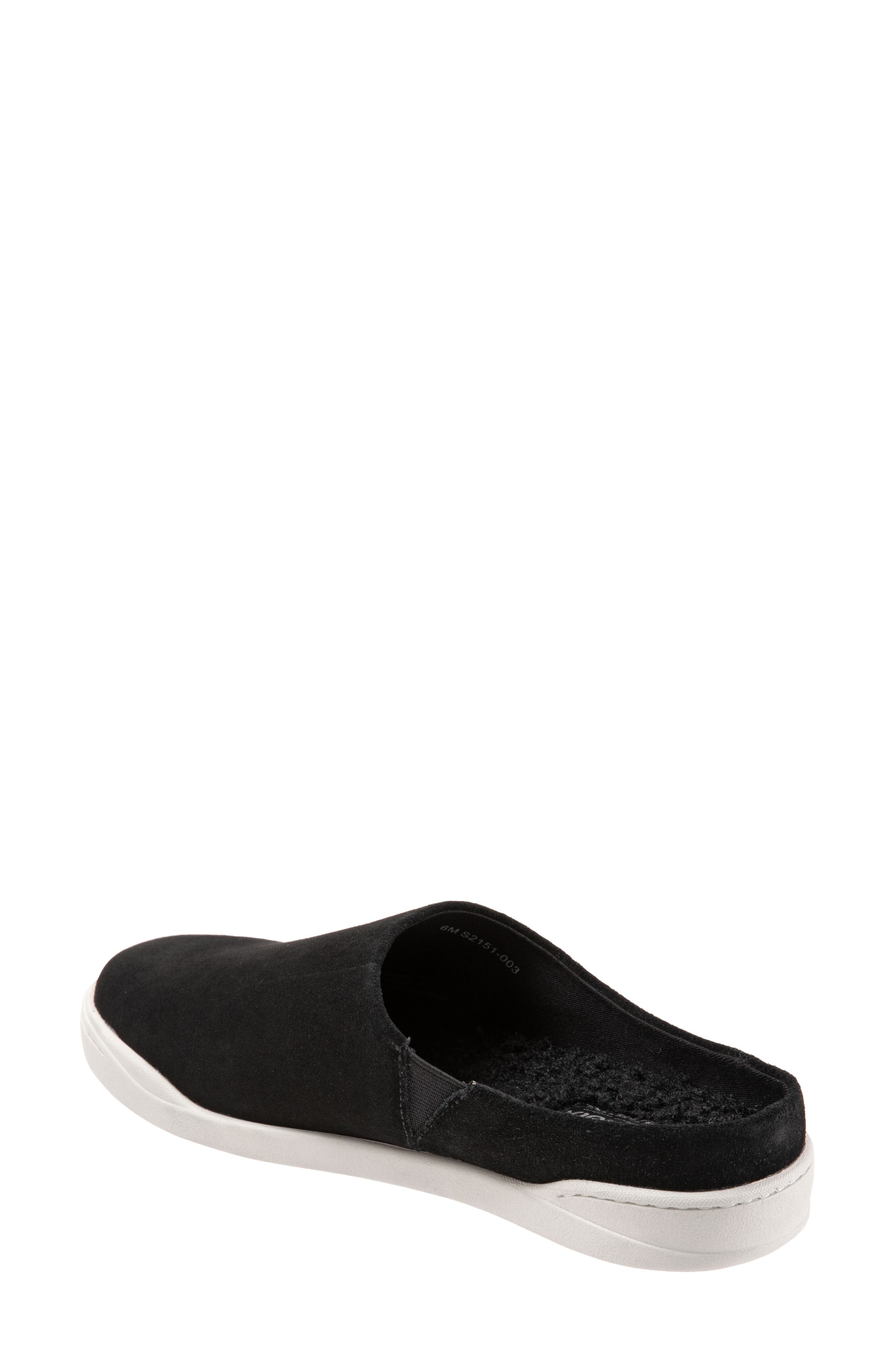 Auburn Mule, Alternate, color, BLACK SUEDE