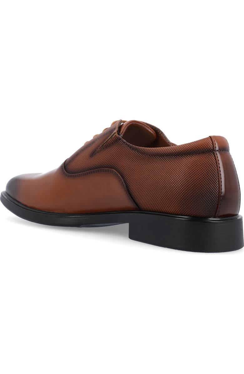 VANCE CO Vincent Vegan Leather Plain Toe Oxford, Alternate, color,