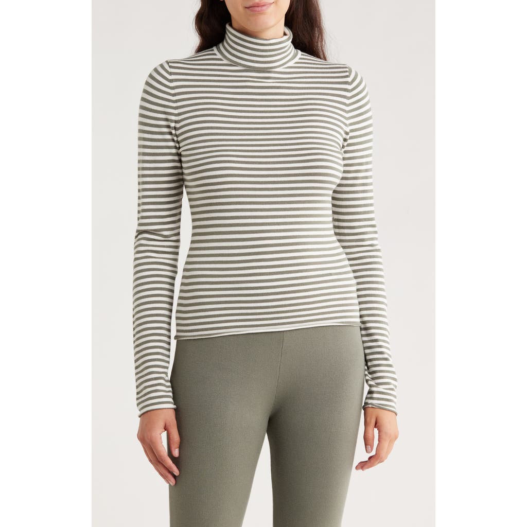 Splendid X Cella Jane Stripe Layering Turtleneck Sweater