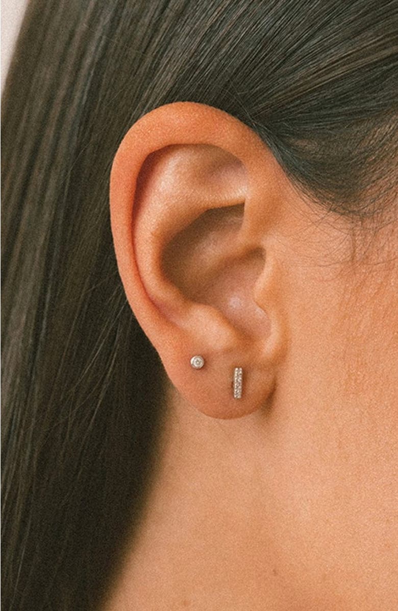 MADE BY MARY Live In Stud Earrings, Alternate, color, Gold Vermeil