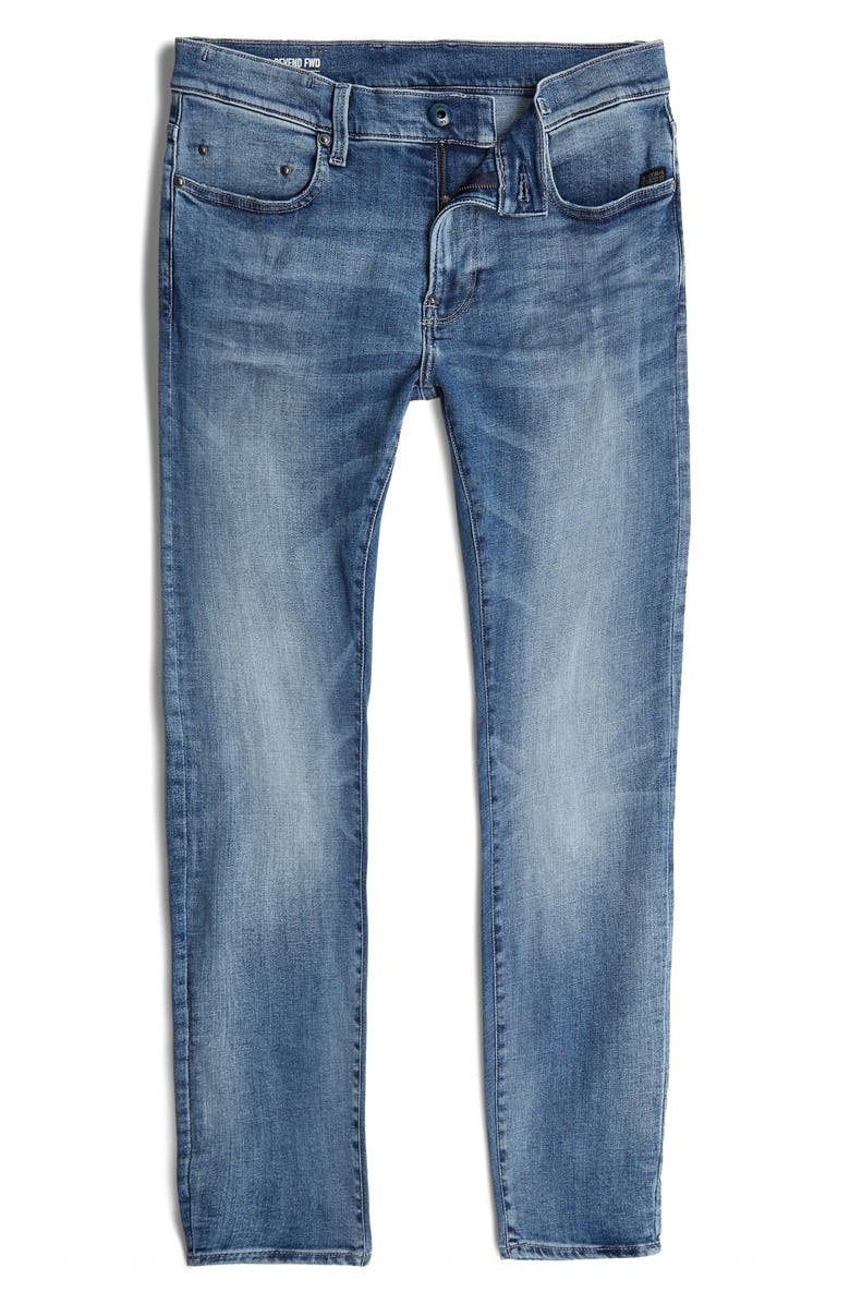 G-STAR Revend FWD Skinny Jeans, Alternate, color, Sun Faded Azurite