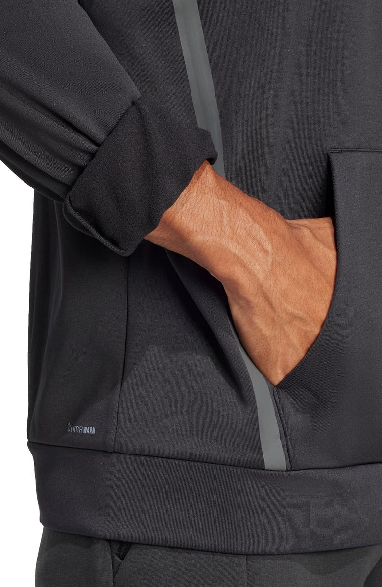 adidas Game & Go Train Hoodie, Alternate, color, Black