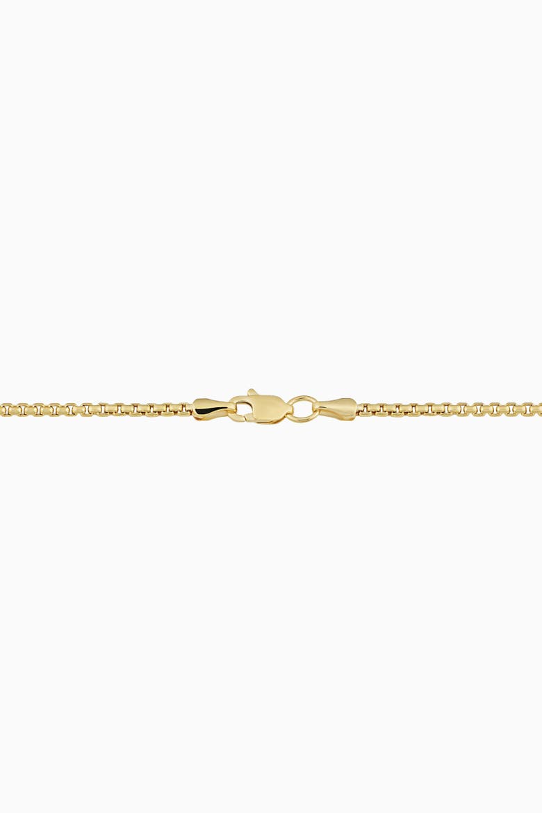 Men's Round Bodega Box Chain in 14K Gold, Alternate, color, 14K Yellow Gold