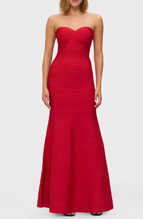 The Sara Strapless Mermaid Gown