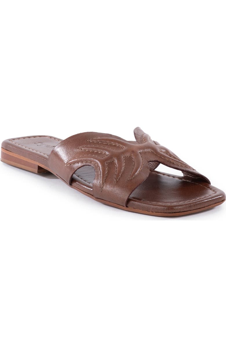 Seychelles Madhu Slide Sandal, Main, color, Brown