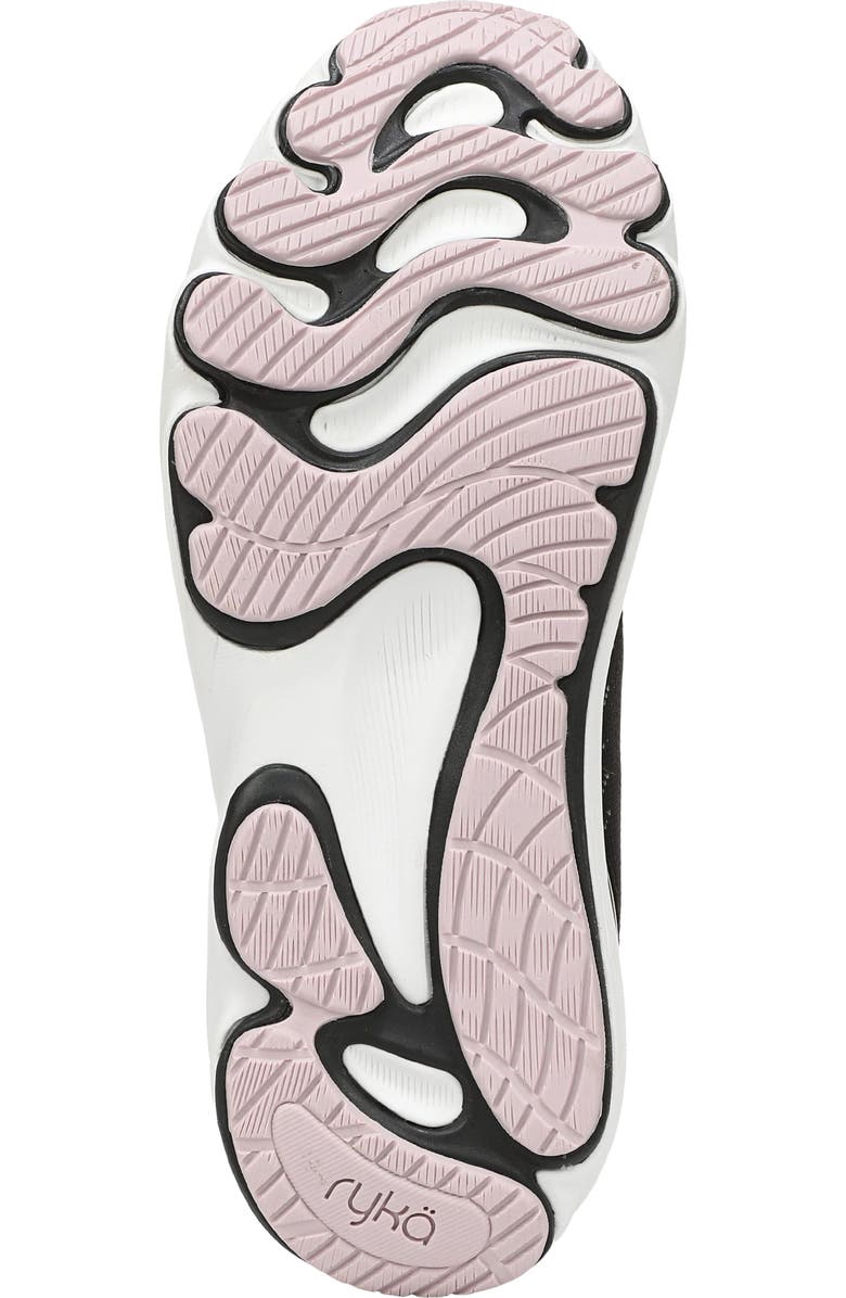 Rykä Distance LX Running Sneaker, Alternate, color, Black