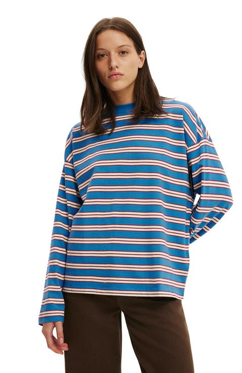 Women's Boxy Long Sleeve Top