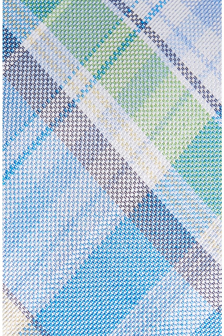 Del Rio Plaid Silk Tie, Alternate, color, BLUE