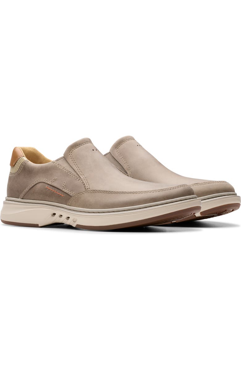 Clarks<sup>®</sup> Un Briley Step Slip-On Loafer, Alternate, color, Light Grey