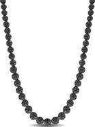 Julianna B. 1/2 CTW Black Diamond Tennis Necklace