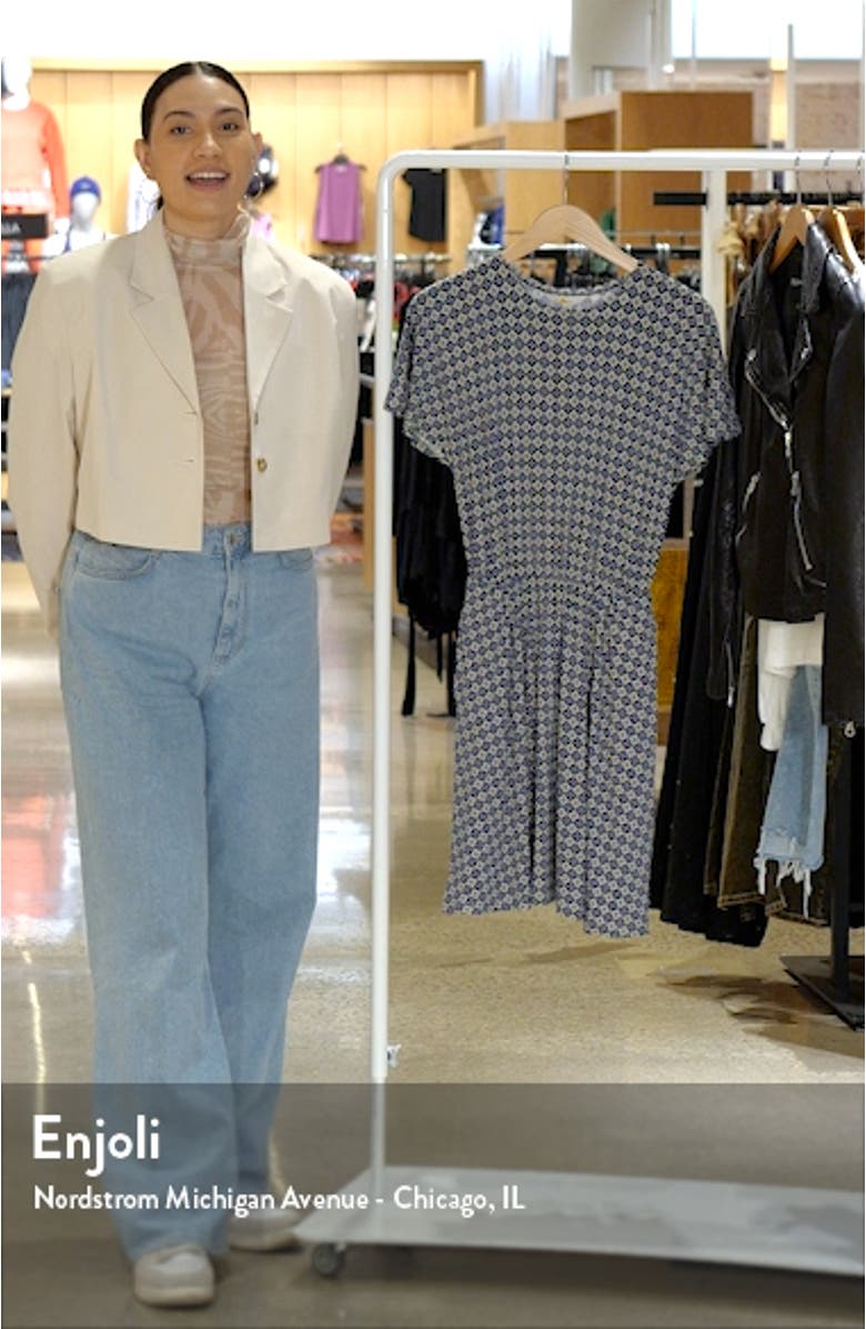 Flutter Sleeve Jersey Dress, sales video thumbnail