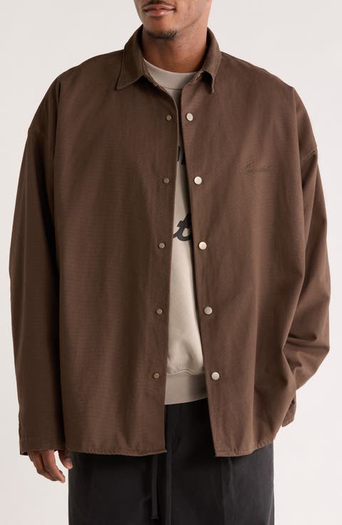 Cotton Canvas Overshirt