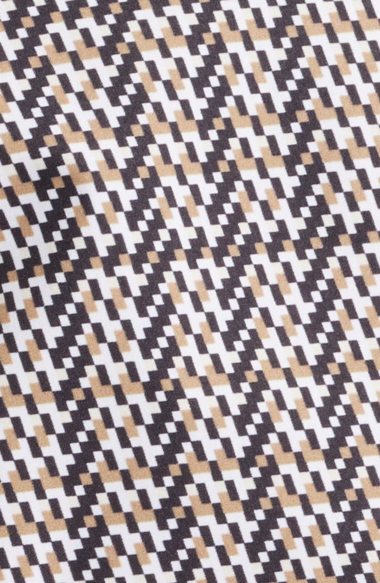 BOSS Beach to Bar Swim Trunks, Alternate, color, Black