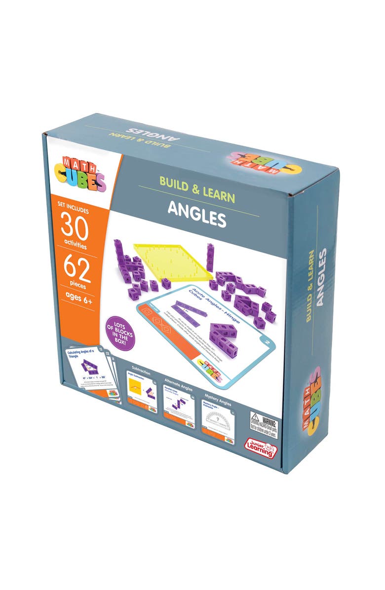 Junior Learning Mathcubes Angles Activity Set, Alternate, color, Multicolored