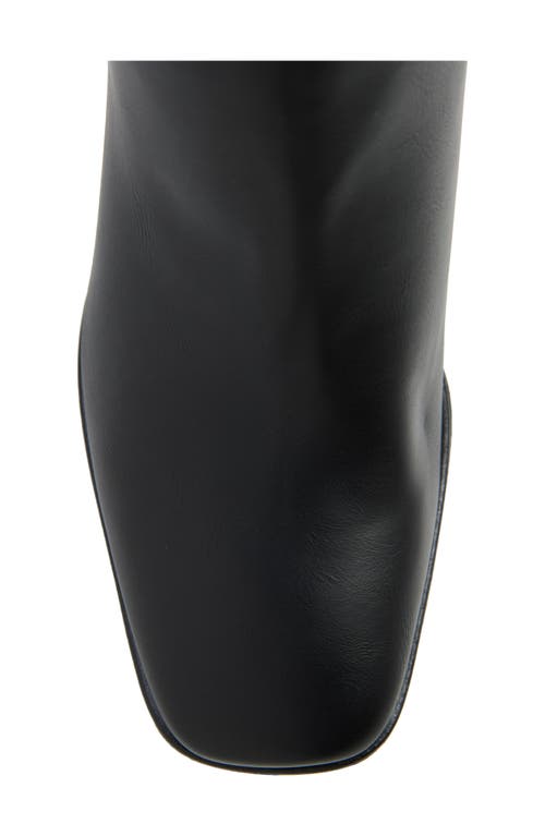 Nordstrom Rack Newbury Block Heel Boot In Black
