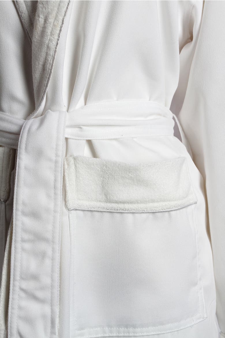 Spa Robe, Alternate, color, White
