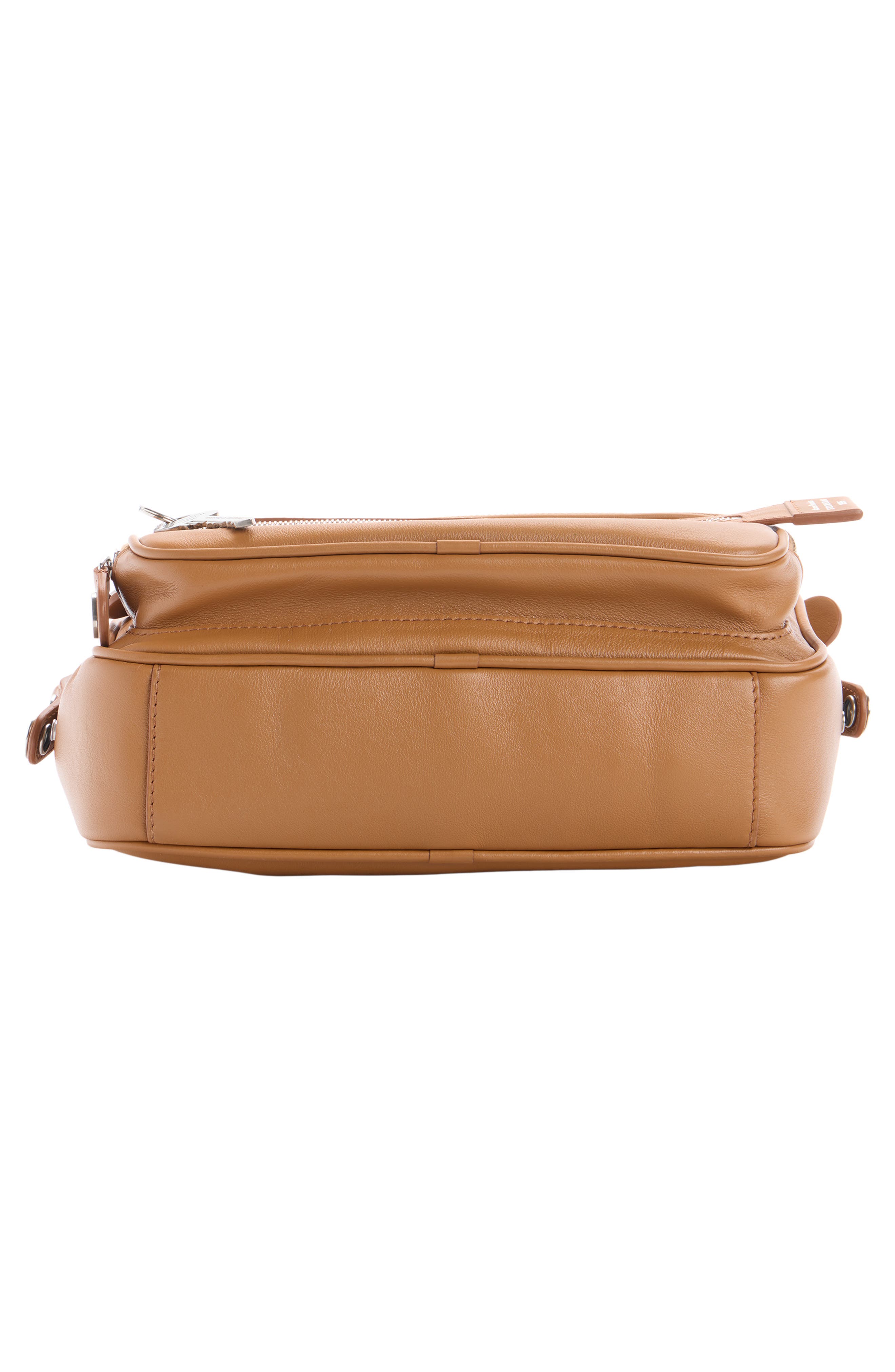 Camero Party Leather Shoulder Bag, Alternate, color, CARAMEL BROWN