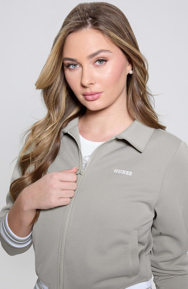 GUESS Amaryllis Zip-Up Sweatshirt, Alternate, color, 