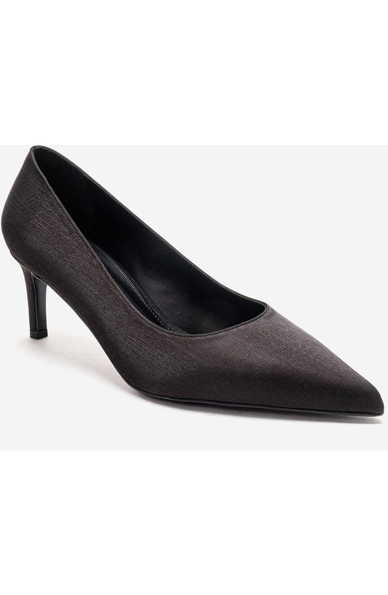 Prologue Shoes Velmira Stiletto Pump, Alternate, color, Black Satin