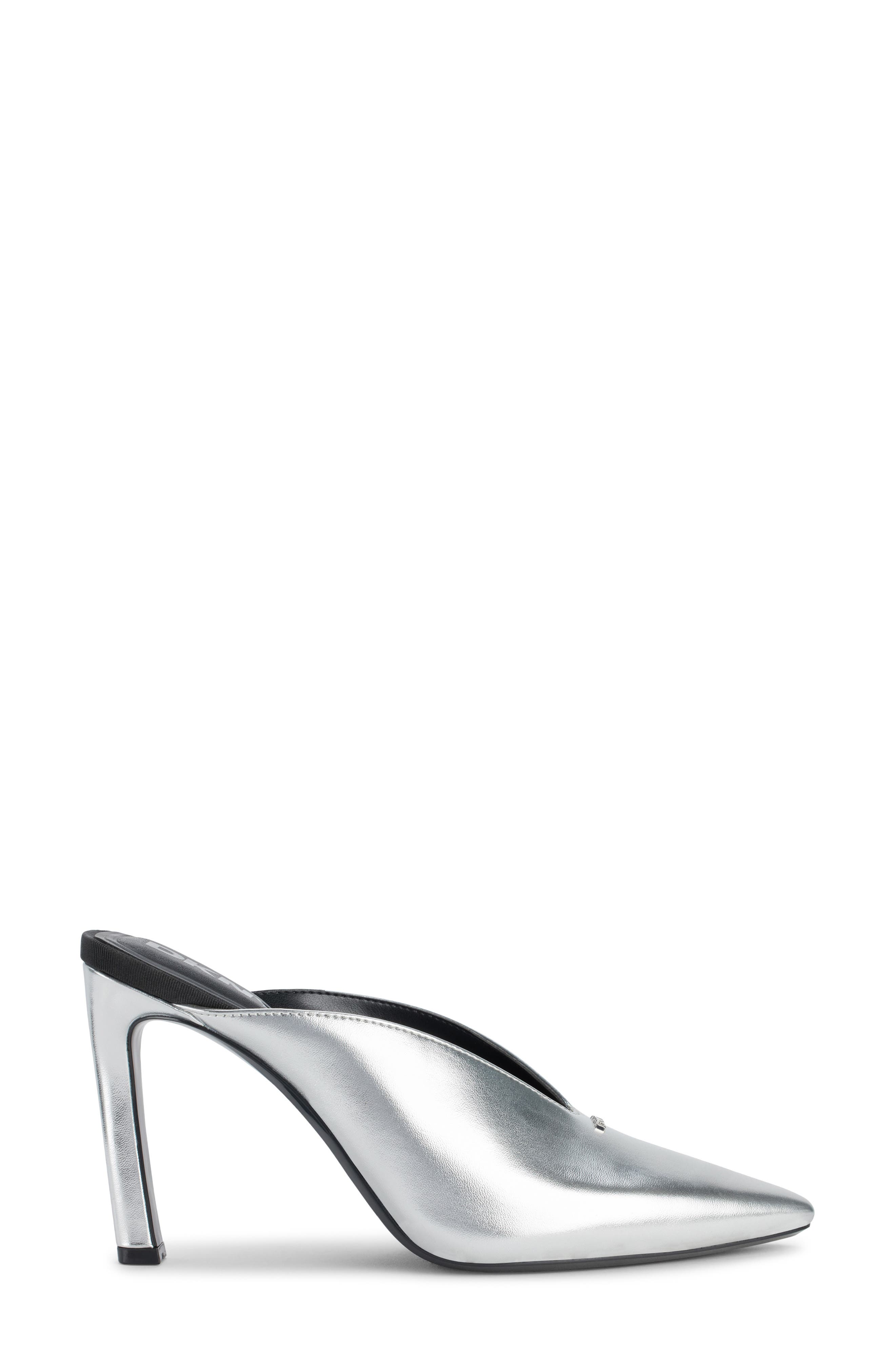 DKNY Cadena Mule, Alternate, color, Silver