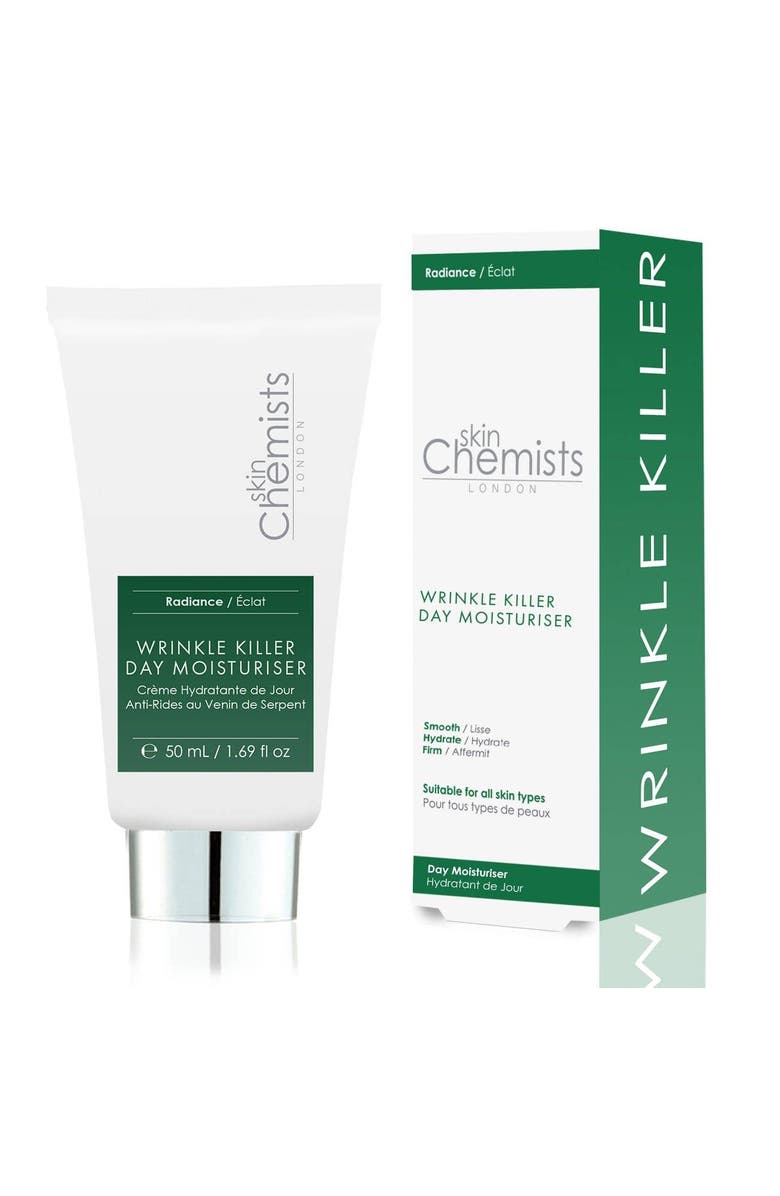 SKINCHEMISTS Wrinkle Killer Anti-Ageing Day Moisturiser 50ml, Alternate, color, White