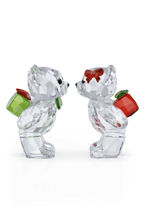 2026 Kris Bear Holiday Crystal Figurine Set