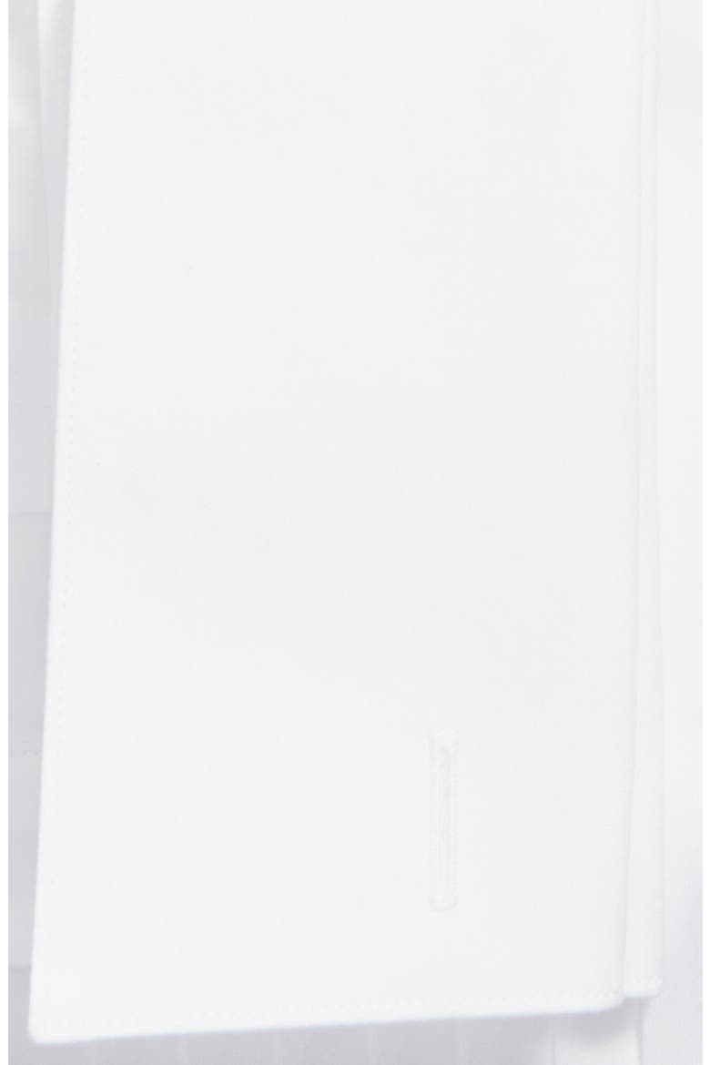 Regular Fit French Cuff Tuxedo Shirt, Alternate, color, WHITE