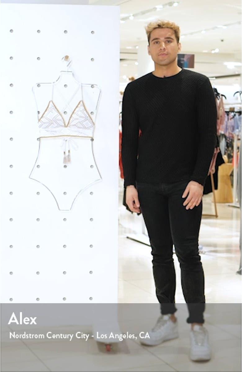 Wanderlust Halter Bikini Top, sales video thumbnail