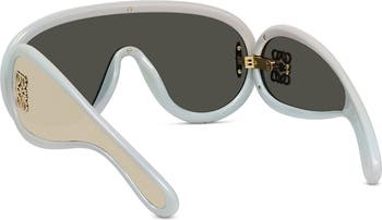 Anagram 140mm Mirrored Shield Sunglasses