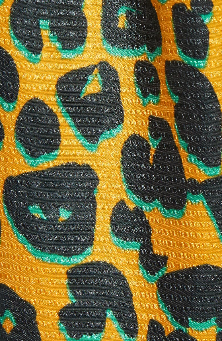 Scotch & Soda Long Sleeve Mixed Print Midi Dress, Alternate, color,