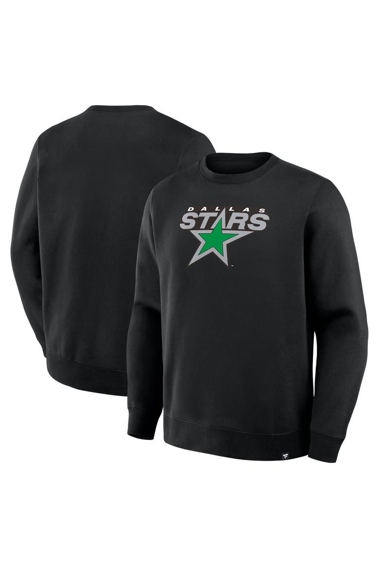 Men's Fanatics Black Dallas Stars Competition Sweatshirt, Main, color, Black